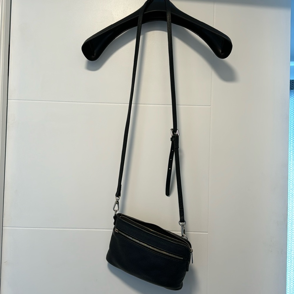100% Leather Crossbody Purse